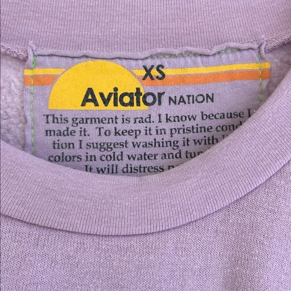 Aviator Nation Crewneck Sweatshirt - Picture 4 of 5